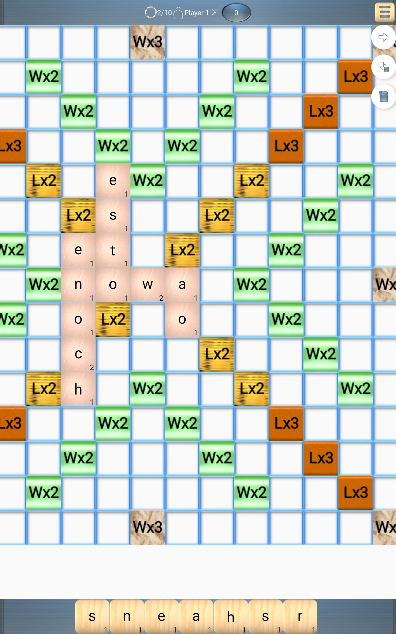 Scrabboom screenshot